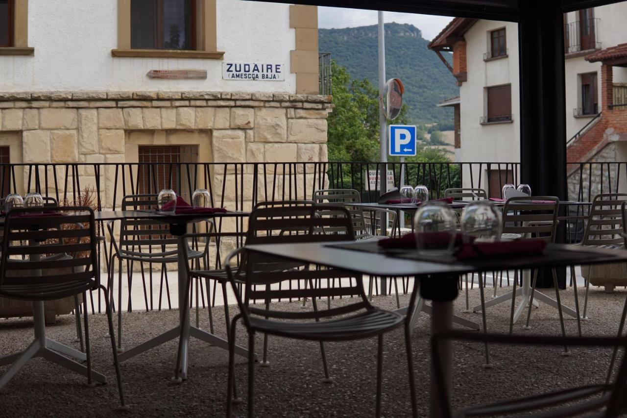 Hostal Restaurante Ibaisek Zudaire Eksteriør billede
